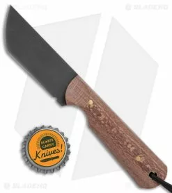 JRs Knives EDC Tanto Fixed Blade Knife Chisel Wood Handle (2.75" Black) -Avokelavavat Sales Store JRS Knives EDC Tanto Fixed Blade Chisel Wood Black BHQ 139499 jr bottlecap