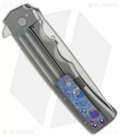 Jason Clark Custom Hunter Flipper Knife Zircuti/Micarta (3.625" Takefu) -Avokelavavat Sales Store Jason Clark Custom Hunter Zircuti micarta takefu BHQ 71804 er side