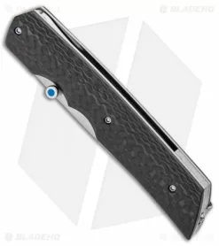 Clark Custom Knives Jason Clark Custom X Ball Detent Slip Joint Knife Carbon Fiber (2.75" Satin) 8 Clark Custom Knives Jason Clark Custom X Ball Detent Slip Joint Knife Carbon Fiber (2.75" Satin) -Avokelavavat Sales Store Jason Clark Custom X CP Detente Lock SJ CF BHQ 99368 jr spine