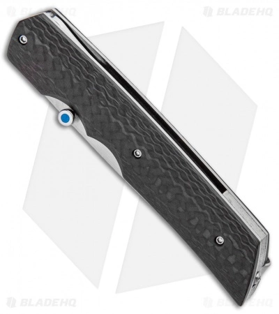 Clark Custom Knives Jason Clark Custom X Ball Detent Slip Joint Knife Carbon Fiber (2.75" Satin) 4 Clark Custom Knives Jason Clark Custom X Ball Detent Slip Joint Knife Carbon Fiber (2.75" Satin) - Image 2