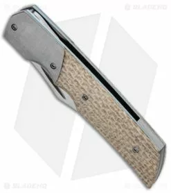 Clark Custom Knives Jason Clark Custom X Clip Point Slip Joint Shade Tree Micarta (2.75" Satin) -Avokelavavat Sales Store Jason Clark Custom X CP Detente Lock SJ Shade Tree Micarta Satin BHQ 99367 jr spine