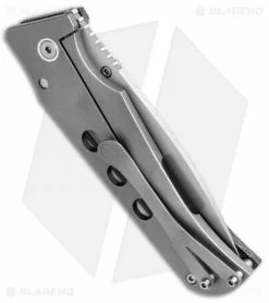 Jason Guthrie Custom Knives Scout Knife Black Micarta (3.125" Satin) #222 -Avokelavavat Sales Store Jason Guthrie Scout Black Micarta 222 BHQ 50571 jr side