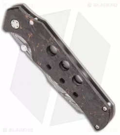 Jason Guthrie Custom Knives Scout Wharncliffe Coppershred (Thor Damasteel) -Avokelavavat Sales Store Jason Guthrie Scout Copper Shred Knife Damascus BHQ 96382 ns spine