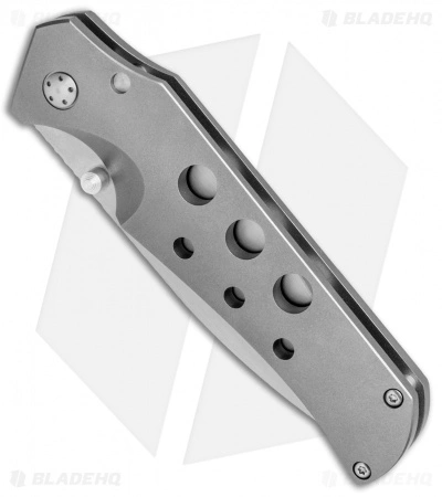 Jason Guthrie Custom Knives Jason Guthrie Custom Scout Skeletonized Frame Lock Knife Full Ti (3.1" Satin) 4 Jason Guthrie Custom Knives Jason Guthrie Custom Scout Skeletonized Frame Lock Knife Full Ti (3.1" Satin) - Image 2