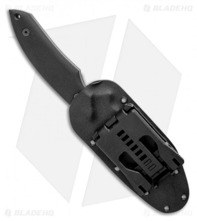 Jeff Hall Custom Heat Seeker Fixed Blade Knife Black G10 (4.6" Gray Stonewash) 5 Jeff Hall Custom Heat Seeker Fixed Blade Knife Black G10 (4.6" Gray Stonewash) - Image 3