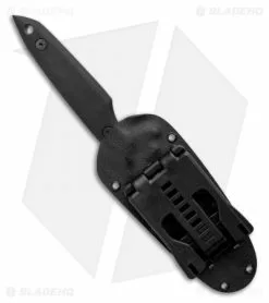 Jeff Hall Custom Small Envoy Fixed Blade Knife Black G10 (4.5" Gray Stonewash) 8 Jeff Hall Custom Small Envoy Fixed Blade Knife Black G10 (4.5" Gray Stonewash) -Avokelavavat Sales Store Jeff Hall Custom Small Envoy BHQ 125245 LS Sheath