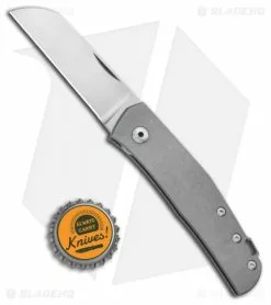 Jens Anso Knives Custom Monte Carlo Pocket Knife Titanium (2.6" Satin) 9 Jens Anso Knives Custom Monte Carlo Pocket Knife Titanium (2.6" Satin) -Avokelavavat Sales Store Jens Anso Monte Carlo Knife SW Titanium BHQ 99238 ns bottlecap