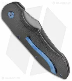 Jerry Moen Blue Max 1 Automatic Knife Carbon Fiber (3.75" Two-Tone) -Avokelavavat Sales Store Jerry Moen Blue Max 1 CF TT BHQ 67949 jr side