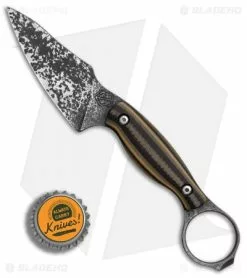 John Gray Custom Accomplice Fixed Blade Knife Blk/Green G10 (3.25" Mirror Camo) -Avokelavavat Sales Store John Gray Accomplice Knife BHQ 87027 er bottlecap