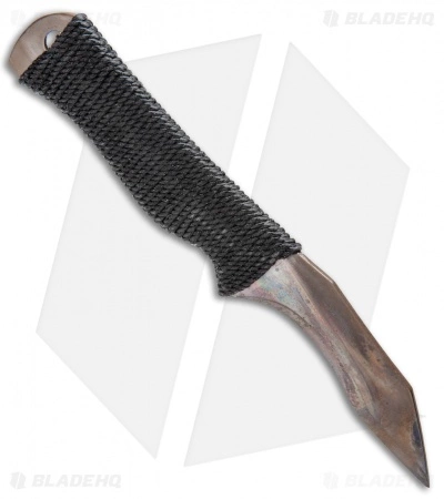 John Gray Custom Aggressor Fixed Blade Knife Heat Treated Ti (3.00" Flamed) 4 John Gray Custom Aggressor Fixed Blade Knife Heat Treated Ti (3.00" Flamed) - Image 2