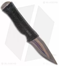 John Gray Custom Custode Fixed Blade Knife Heat Treated Ti (3" Flamed) -Avokelavavat Sales Store John Gray Custom Custode Heat Treated Ti Flamed BHQ 108721 jr spine