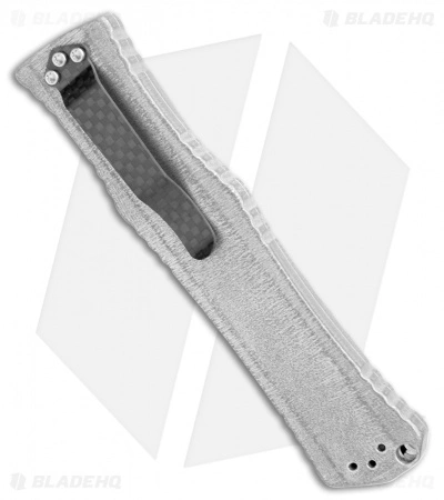 John Gray Custom Gravitron OTF Gravity Knife Sculpted (3.625" Stonewash) 5 John Gray Custom Gravitron OTF Gravity Knife Sculpted (3.625" Stonewash) - Image 3