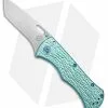 John Gray Custom Recurve Tanto Frame Lock Knife Lightning Green Ti (3.5" Satin) -Avokelavavat Sales Store John Gray Custom Recurve FL Lightning Ti Green MagnaCut BHQ 176360 jr