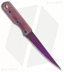 John Gray Knives Custom Fixed Blade Fillet Knife Red Terotuf (5" Graytanium) 7 John Gray Knives Custom Fixed Blade Fillet Knife Red Terotuf (5" Graytanium) -Avokelavavat Sales Store John Gray Knives Custom Fixed Blade Fillet Red Terotuf Graytanium BHQ 131758 jr spine