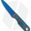 John Gray Knives Custom Fixed Blade Steak Knife Blue Terotuf (3.5" Graytanium)