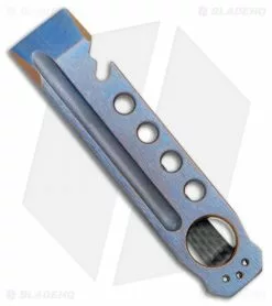 Lynch Northwest John Gray Titanium Bottle Opener Pry Bar Blue/Bronze (4.5")