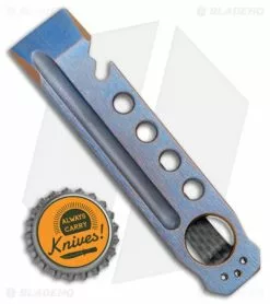 Lynch Northwest John Gray Titanium Bottle Opener Pry Bar Blue/Bronze (4.5") -Avokelavavat Sales Store John Gray Ti Bottle Opener Pry Bar Blue Bronze BHQ 108730 jr bottlecap