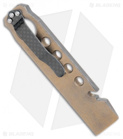Lynch Northwest John Gray Titanium Bottle Opener Pry Bar Bronze (4.5") 5 Lynch Northwest John Gray Titanium Bottle Opener Pry Bar Bronze (4.5") - Image 3