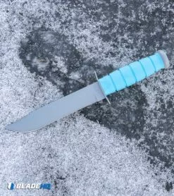 Ka-Bar Bowie USSF Space-Bar Fixed Blade Knife Blue Kraton (7" Gray) 1313SF Force -Avokelavavat Sales Store Ka Bar Bowie USSF Space Bar Fixed Blade Knife Blue Kraton Gray 1313SF BHQ 119309 kp moon web