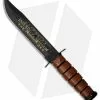 Ka-Bar Bowie Full Size US ARMY Operation Enduring Freedom Knife (7" Black) 9168 -Avokelavavat Sales Store Ka Bar Full SIze US Army Operation Enduring Freedom black BHQ 55120 er
