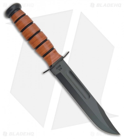 Ka-Bar Bowie Full-Size US ARMY Knife GFN Sheath (7" Black ) 5020 3 Ka-Bar Bowie Full-Size US ARMY Knife GFN Sheath (7" Black ) 5020