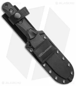 Ka-Bar John Ek Commando Short Clip Point Fixed Blade Knife (5.1" Black) EK50 -Avokelavavat Sales Store Ka Bar John Ek Short CP Black BHQ 142817 jr sheath