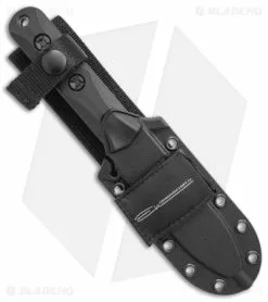 Ka-Bar John Ek Short Drop Point Fixed Blade Knife (4.1" Black) EK51 -Avokelavavat Sales Store Ka Bar John Ek Short DP Black BHQ 142816 jr sheath