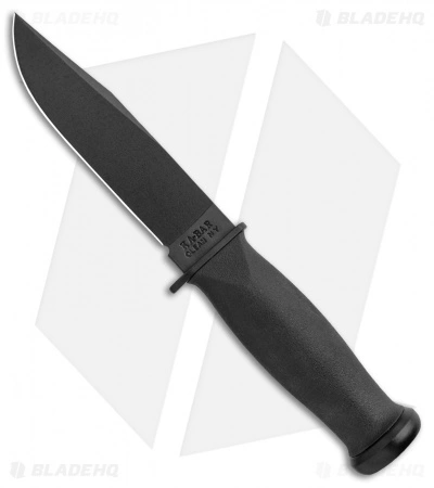 Ka-Bar Mark I Knife W/ Kraton Handle (5.125" Black Plain) 02-2221 3 Ka-Bar Mark I Knife W/ Kraton Handle (5.125" Black Plain) 02-2221