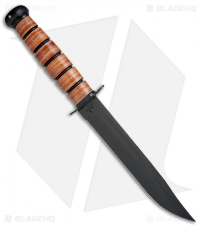 Ka-Bar Bowie US Army Operation Iraqi Freedom Fixed Blade Knife (7" Black) 9127 4 Ka-Bar Bowie US Army Operation Iraqi Freedom Fixed Blade Knife (7" Black) 9127 - Image 2