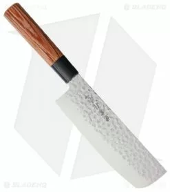 Kanetsune Usubagata Kitchen Knife Wood (6.88" Hammered) KC905