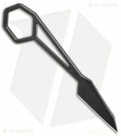 Kansept Knives Kansept Ostap Hel HEX Fixed Blade Neck Knife (2.25" Dark Gray) -Avokelavavat Sales Store Kansept HEX Ostap Hei Design Neck Knife Dark Green BHQ 142008 jr spine