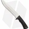 Katz Knives Black Kat Fixed Blade Knife Black Kraton (8" Satin) BK-308