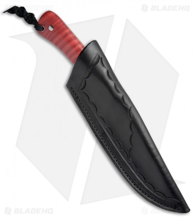 Keith Bagley Custom XL Hunter Fixed Blade Tiger Maple (6" Satin) 5 Keith Bagley Custom XL Hunter Fixed Blade Tiger Maple (6" Satin) - Image 3