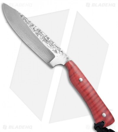 Keith Bagley Custom XL Hunter Fixed Blade Tiger Maple (6" Satin) 3 Keith Bagley Custom XL Hunter Fixed Blade Tiger Maple (6" Satin)