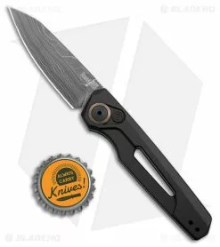 Kershaw Auto Launch 11 Black Aluminum Automatic Knife (2.75" Damascus) 7550DAM -Avokelavavat Sales Store Kershaw Auto Launch 11 Black Aluminum Damascus BHQ 175624 jr bottlecap