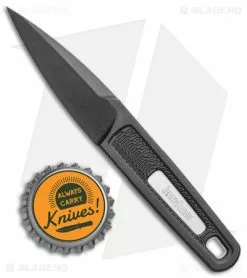 Kershaw Electron Dagger Fixed Blade Knife Black GFN (2.4" Black GFN) 1396 7 Kershaw Electron Dagger Fixed Blade Knife Black GFN (2.4" Black GFN) 1396 -Avokelavavat Sales Store Kershaw Electron Dagger Fixed Blade Black GFN Black BHQ 139788 jr bottlecap