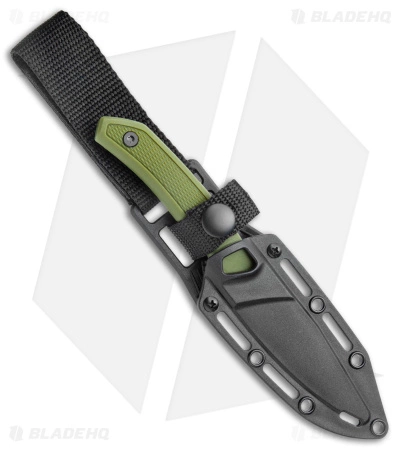 Kershaw Deschutes Caper Fixed Blade Knife Green (3.3" Stonewash) 1882 5 Kershaw Deschutes Caper Fixed Blade Knife Green (3.3" Stonewash) 1882 - Image 3