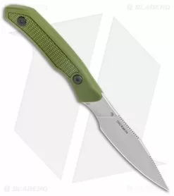 Kershaw Deschutes Caper Fixed Blade Knife Green (3.3" Stonewash) 1882 7 Kershaw Deschutes Caper Fixed Blade Knife Green (3.3" Stonewash) 1882 -Avokelavavat Sales Store Kershaw Fixed Blade Green SW 1882 jr spine