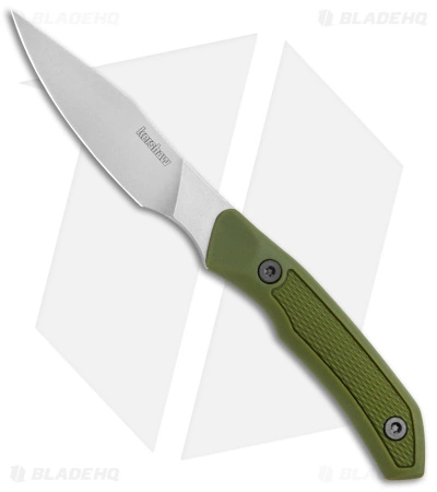 Kershaw Deschutes Caper Fixed Blade Knife Green (3.3" Stonewash) 1882 3 Kershaw Deschutes Caper Fixed Blade Knife Green (3.3" Stonewash) 1882