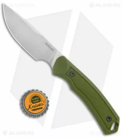 Kershaw Deschutes Skinner Fixed Blade Knife Green (3.9" Stonewash) 1883 9 Kershaw Deschutes Skinner Fixed Blade Knife Green (3.9" Stonewash) 1883 -Avokelavavat Sales Store Kershaw Fixed Blade Green SW 1883 jr bottlecap