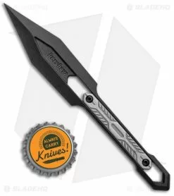 Kershaw Inverse Fixed Blade Polymer Knife (2.6" Black) -Avokelavavat Sales Store Kershaw Inverse Fixed Blade Polymer Knife Black 1397 BHQ 120837 jr bottlecap