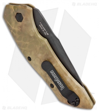 Kershaw BHQ Exclusive Launch 1 Automatic Knife Camo (3.4" Black) BHQ Exclusive 5 Kershaw BHQ Exclusive Launch 1 Automatic Knife Camo (3.4" Black) BHQ Exclusive - Image 3