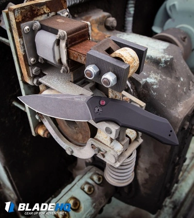 Kershaw Launch 1 Automatic Knife Blue Aluminum (3.4" BlackWash) 7100BLUBW 8 Kershaw Launch 1 Automatic Knife Blue Aluminum (3.4" BlackWash) 7100BLUBW - Image 6