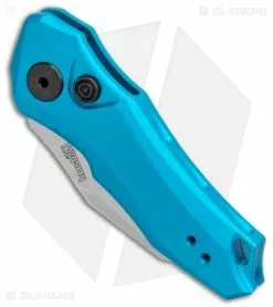 Kershaw Launch 10 Automatic Knife Teal (1.9" Stonewash) 7350 -Avokelavavat Sales Store Kershaw Launch 10 Auto Teal SW 7350 BHQ 105328 jr spine