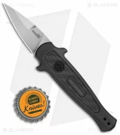 Kershaw Launch 12 CA Legal Stiletto Automatic Knife Black (1.9" Stonewash) -Avokelavavat Sales Store Kershaw Launch 12 Call Legal Stiletto Auto Black KER7130 BHQ 114622 jr bottlecap