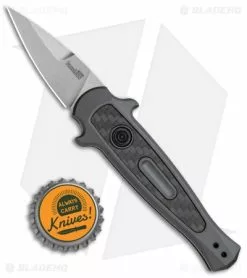 Kershaw Launch 12 CA Legal Stiletto Automatic Knife Black (1.9" Stonewash) -Avokelavavat Sales Store Kershaw Launch 12 Call Legal Stiletto Auto Grey KER7130GRYSW BHQ 114624 jr bottlecap