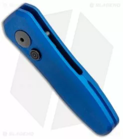 Kershaw Launch 4 CA Legal Automatic Knife Blue (1.9" Damascus) BHQ Exclusive -Avokelavavat Sales Store Kershaw Launch 4 CA Legal Auto Blue Damascus 7500BLUDAM BHQ 91856 jr spine