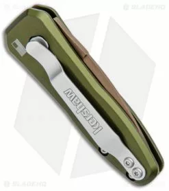 Kershaw Launch 4 CA Legal Automatic Knife Desert Warrior (1.9" Copper) Exclusive -Avokelavavat Sales Store Kershaw Launch 4 CA Legal Auto Desert Warrior FDE 7500DW BHQ 95259 jr side