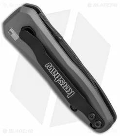 Kershaw Launch 4 CA Legal Automatic Knife Gray (1.9" Damascus) BHQ Exclusive -Avokelavavat Sales Store Kershaw Launch 4 CA Legal Auto Gray Damascus BHQ 86760 er side