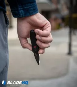 Kershaw Launch 4 CA Legal Automatic Knife Teal (1.9" Stonewash) -Avokelavavat Sales Store Kershaw Launch 4 CA Legal Automatic Knife Black 7500BL BHQ 34416 lifestyle web 9